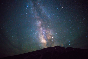 Wall Mural - Milky way over Great Basin national park