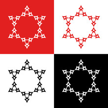 Wiccan Emblems - Vector Symbols