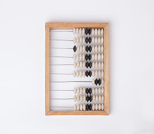 Abacus Scores Isolated On White Background