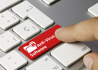 Wall Mural - anti-virus software