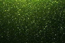 Green Glitter Texture Christmas Abstract Background