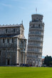 Leaning tower and Cathedral of Pisa, Italy.