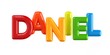 Bubbletext Name Daniel