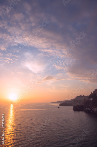 A Picture Of A Sunset On The Seashore For Wallpaper On Your Computer