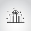 © ArtbyInez - Christmas gift vector icon.