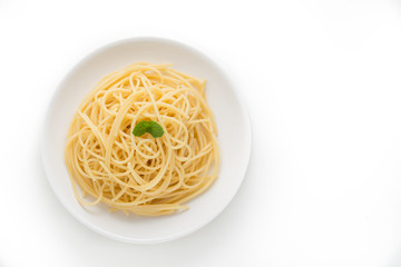 spaghetti isolated

