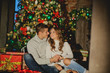 © viktoria_koks - Couple celebrates new year/Christmas