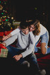 © viktoria_koks - Couple celebrates new year/Christmas