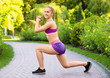 © Africa Studio - Sporty young woman exercising in park