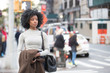 © Haydiddle - Beautiful woman in city