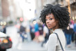 © Haydiddle - Beautiful woman in city
