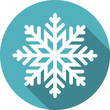 © a_lev - snowflake round icon