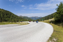 Alpine road in Austria