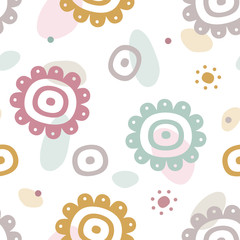 Abstract seamless pattern. Vector illustration.