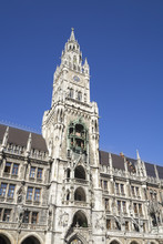 The Famous City Hall In Munich