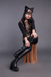 © Linza - Girl in costume background isolated
