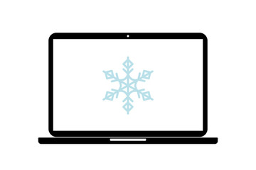 Sticker - Laptop - Schnee