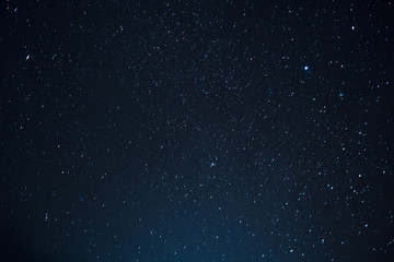 star texture. space background. night scape with beautiful stary sky at the high mountain.