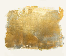Golden Silver Acrylic Background. Element For Different Design