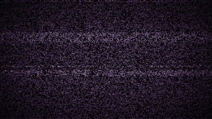 TV Noise Background - Purple