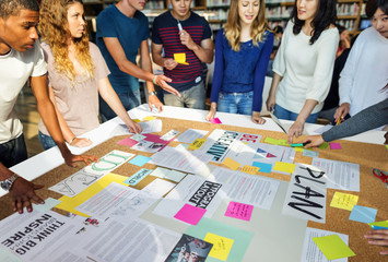 Wall Mural - Diverse education shoot