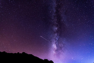orionid and the milky way
