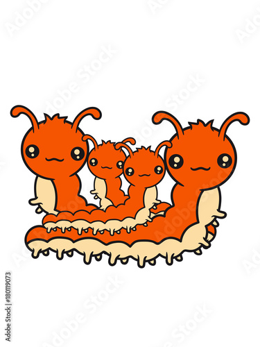 Elter 2 Paar Liebe Verliebt Parchen Kinder Geschwister Mama Papa Familie Klein Baby Kind Wurm Krabbeln Schnecke Kriechen Raupe Schlange Suss Niedlich Comic Cartoon Buy This Stock Illustration And Explore Similar