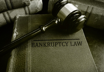 Gavel on Bankruptcy law books