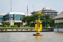 Chao Phraya River Buoy.