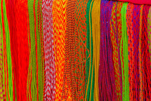 Asian Hand Made Fabric Made With Local Craftsman And Being Sold At The Market In Kathmandu, Nepal