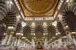 The Interior Design Of Prophet Muhammad Mosque In Medina. Al-Masjid An-Nabawi (Prophet's Mosque) Is A Mosque Established And Originally Built By The Prophet Muhammad PBUH, In Medina, Saudi Arabia.