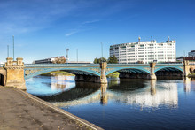 Trent Bridge In The City Of Nottingham