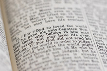 Scripture. John 3:16