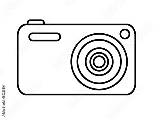 デジタルカメラ 線画 Stock イラスト Adobe Stock