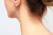 Nape Of A Young Woman's Neck