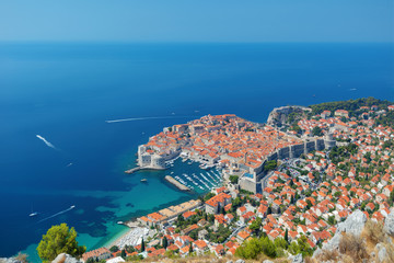 Wall Mural - Dubrovnik Aerial Croatia