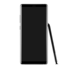 Poster - high detail phone vector drawing isolated on white background