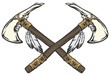 design tomahawk american indian