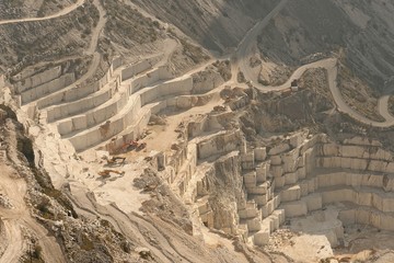 Wall Mural - marble quarry n marina di carrara