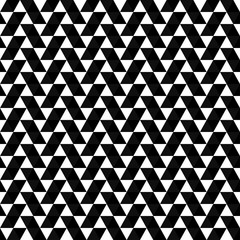 abstract triangular pattern. seamless background with triangles. modern black and white geometric te