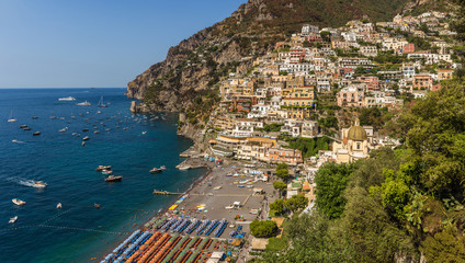 Wall Mural - Positano, gem of the Amalfi coast