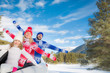 © Sunny studio - Happy family travel by car in winter