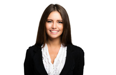 Young female manager portrait