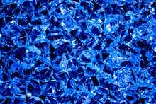Blue Crystal Background