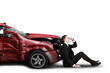 © Creativa Images - Businessman and damaged car