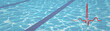 © allexxandarx - Heartbeat. Heart rhythm EKG, ECG Underwater background. Health Concept.