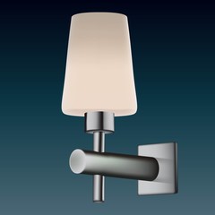 Wall Mural - 3d models wall lamp