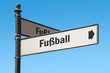Schild 175 - Fussball