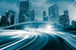 © YiuCheung - Motion speed city background