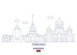 Yerevan City Skyline, Armenia